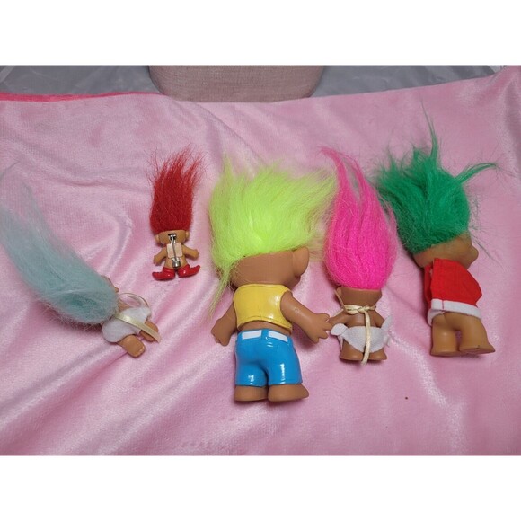 Lot Of 6 Troll Dolls - Picture 9 of 11